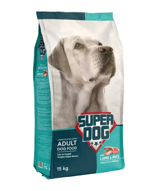 Super Dog Kuzu Etli Yetişkin Köpek Maması 15 kg