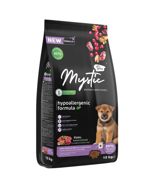 Mystic Pro Kuzu Etli Yavru Köpek Maması 15 kg
